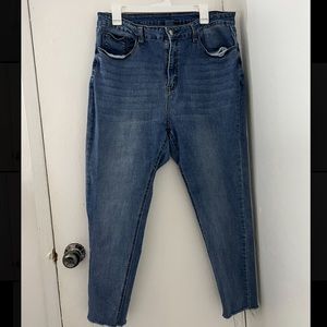 High waisted skinny jeans by Shein